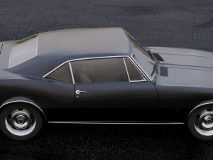chevrolet camaro 1967 Model 3D