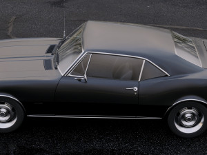 chevrolet camaro 1967 Model 3D
