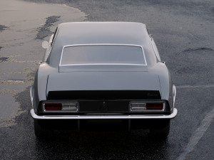 chevrolet camaro 1967 Model 3D