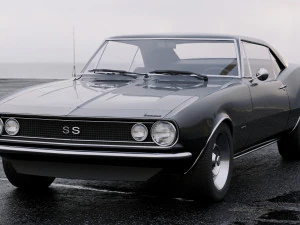 chevrolet camaro 1967 3D Model