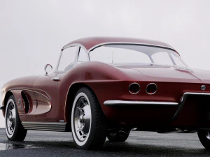 chevrolet corvette 1962 3D Model