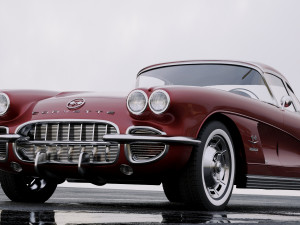 chevrolet corvette 1962 3D Model