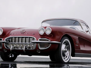 chevrolet corvette 1962 3D Model