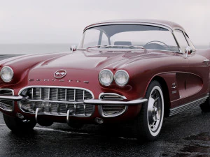 chevrolet corvette 1962 3D Model
