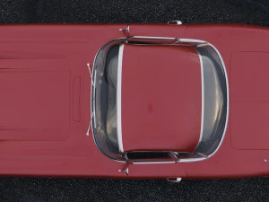 chevrolet corvette 1962 3D Model