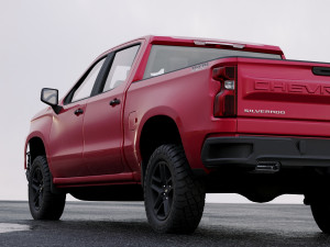 chevrolet silverado 1500 2018 3D Model