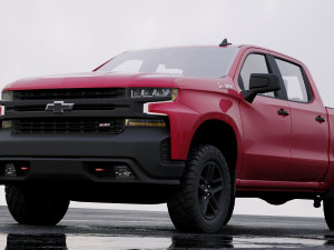 chevrolet silverado 1500 2018 3D Model