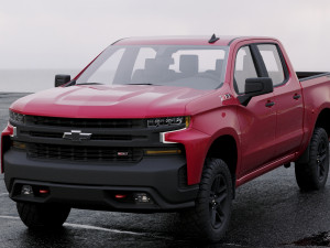 chevrolet silverado 1500 2018 3D Model