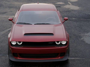 dodge challenger srt demon 2018 3D Model