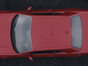 dodge challenger srt demon 2018 Model 3D