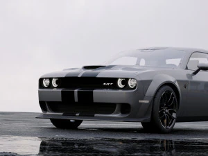 Dodge Challenger SRT Hellcat 2018 Modelo 3D