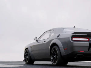 dodge challenger srt hellcat 2018 3D Model