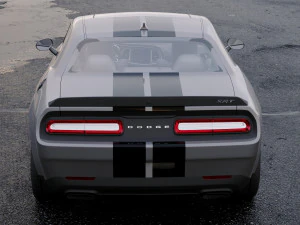 dodge challenger srt hellcat 2018 3D Model