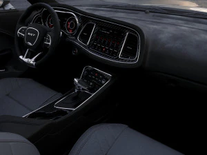 dodge challenger srt hellcat 2018 3D Model