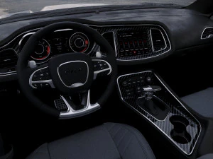 dodge challenger srt hellcat 2018 3D Model
