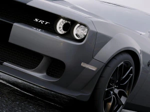 dodge challenger srt hellcat 2018 3D Model