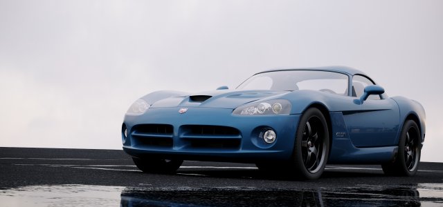 dodge viper srt10 2010 3D Model .c4d .max .obj .3ds .fbx .stl .blend 