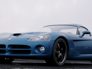 dodge viper srt10 2010 3D Model