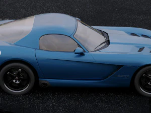 dodge viper srt10 2010 3D Model