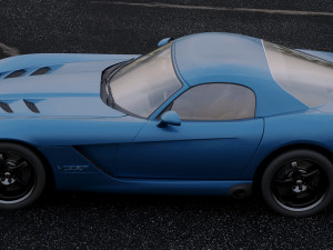 dodge viper srt10 2010 3D Model