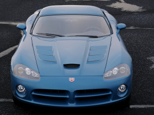 dodge viper srt10 2010 3D Model