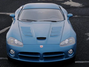 dodge viper srt10 2010 3D Model