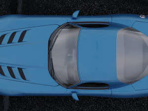 dodge viper srt10 2010 3D Model