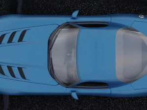 dodge viper srt10 2010 3D Model