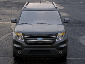 suv explorer 2011 Modelo 3D