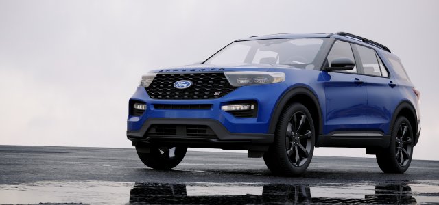 suv explorer 2020 3D Модель .c4d .max .obj .3ds .fbx .stl .blend 