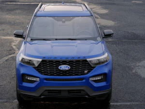 suv explorer 2020 3D Model