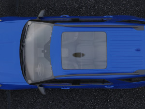 suv explorer 2020 3D Модель