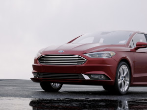 sedan fusion titanium 2017 3D Model