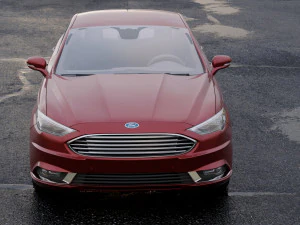 sedan fusion titanium 2017 3D Model