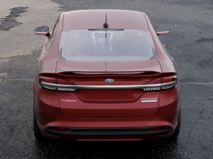 sedan fusion titanium 2017 3D मॉडल