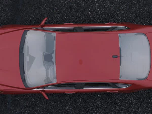 sedan fusion titanium 2017 3D Model