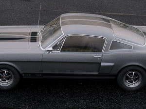 mustang 350gt 1969 3Dモデル