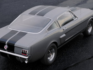 mustang 350gt 1969 3Dモデル