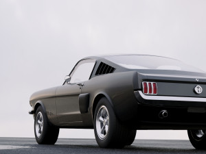 mustang fastback 1965 Modello 3D