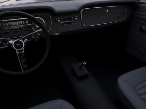 mustang fastback 1965 Modello 3D