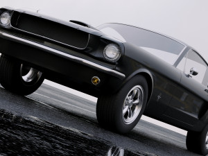 mustang fastback 1965 Modello 3D
