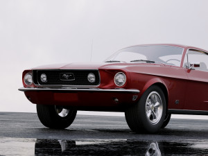 mustang gt 1967 3D Model