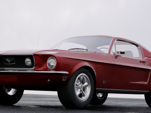 mustang gt 1967 3D Model