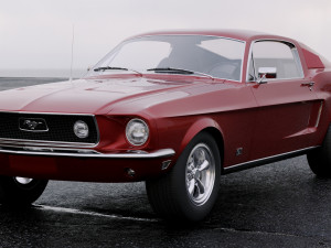 mustang gt 1967 3D Model