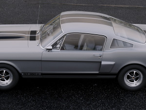 mustang gt350h shelby 1966 3D 모델