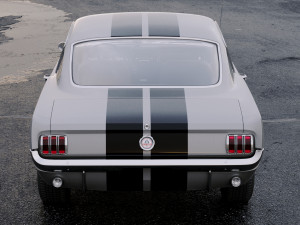 mustang gt350h shelby 1966 3D 모델