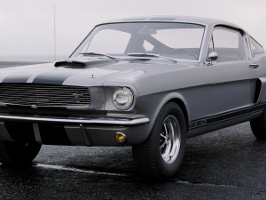 mustang gt350h shelby 1966 3D 모델
