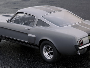 mustang gt350h shelby 1966 3D 모델
