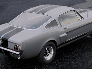 mustang gt350h shelby 1966 3D 모델