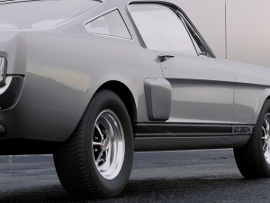 mustang gt350h shelby 1966 3D 모델